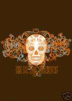 Dia De Los Muertos Day of the Dead Skull t shirt Mexica  