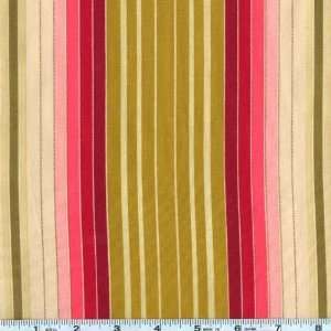  45 Wide Chateaux Rococo Stripe Moss Fabric By The Yard 