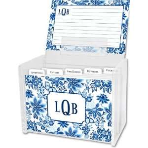  Boatman Geller Recipe Boxes with Cards   Classic Floral 
