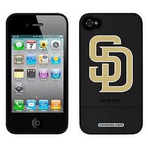  San Diego Padres SD on AT&T iPhone 4 Case by Coveroo 