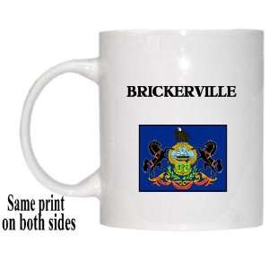  US State Flag   BRICKERVILLE, Pennsylvania (PA) Mug 