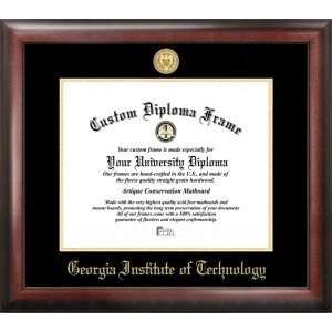  Georgia Tech Yellow Jackets Gold Embossed Diploma Frame 