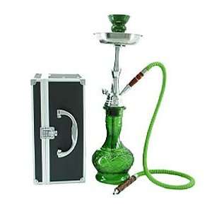  18 1 Hose Junior Roba Green Hookah With Case Everything 