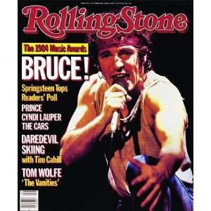  Bruce Springsteen, 1985 Rolling Stone Cover Poster by Neal 