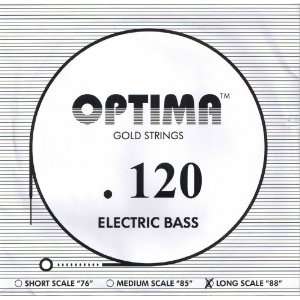  Optima/Maxima Bass Gold .120 Musical Instruments