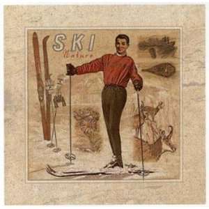    Ski Nature   Poster by Bruno Pozzo (16 x 16)