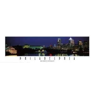  Philadelphia Museum & Boathouse Row   Poster by Jerry 