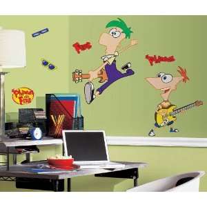   Party By York Wallcoverings Disney Phineas and Ferb Giant Wall Decal