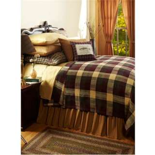 Truman Queen Woven Coverlet Primitive Country Bedding ~NEW FOR 2012 