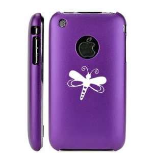  Apple iPhone 3G 3GS Purple E191 Aluminum Metal Back Case 