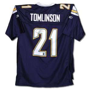  LaDainian Tomlinson San Diego Chargers Autographed Navy 