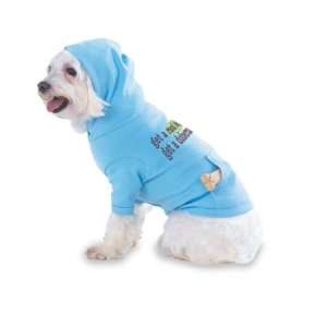   doberman Hooded (Hoody) T Shirt with pocket for your Dog or Cat LARGE