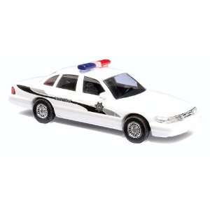    Busch HO (1/87) Ford Crown Vic Marshal Police Car Toys & Games