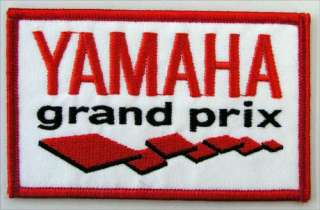 YAMAHA MOTORCYCLE RACING EMBROIDERED PATCH #25  