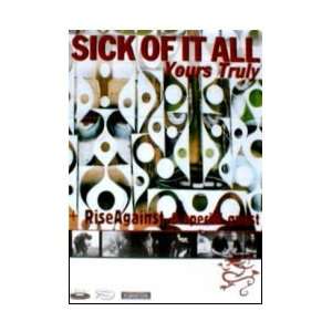  SICK OF IT ALL Yours truly   French Music Poster