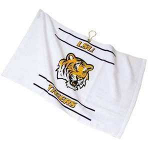   LSU Fighting Tigers NCAA Printed Hemmed Golf Towel