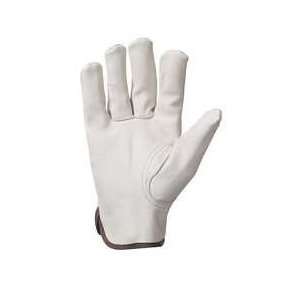  HORSEPOWER 8E311 Drivers Glove, Leather Palm, Large, Pr 