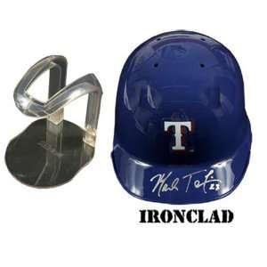  Texas Rangers Mark Teixeira Signed Mini Helmet Sports 