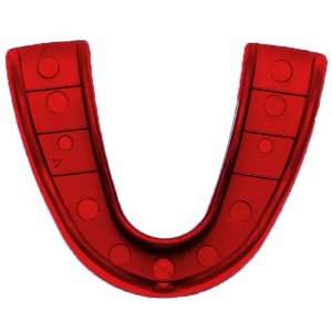  Adams Adult Form Fit Mouthguards W/O Strap SCARLET ADULT 