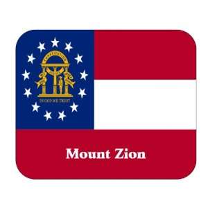  US State Flag   Mount Zion, Georgia (GA) Mouse Pad 