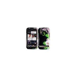   Green Flower Protector Case for Motorola Photon 4G MB855 Electronics