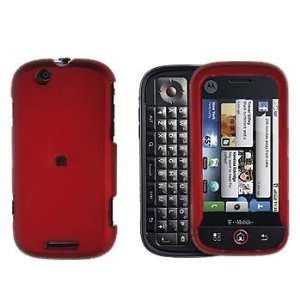  Motorola CLIQ MB200 PDA Cell Phone Rubber Feel Red 
