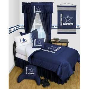  Dallas Cowboys NFL Locker Room Complete Bedroom Package 