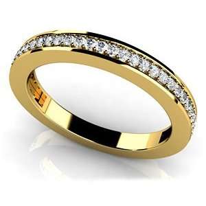   Gold, Diamond Strand Channel Band, 0.37 ct. (Color HI, Clarity SI2