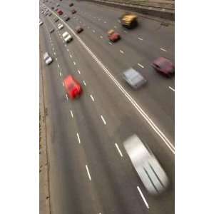 Traffic with Motion Blur   Peel and Stick Wall Decal by Wallmonkeys 