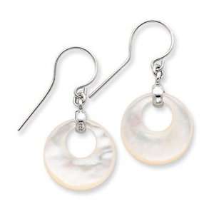  Sterling Silver Mother of Pearl Earrings Jewelry