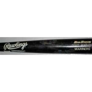  Scott Bradley Game Used Rawlings Big Stick Pro Mod Bat 