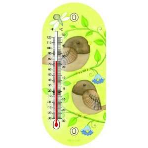  Toland Home Garden 220080 8 Inch Thermometer, Live Birds 