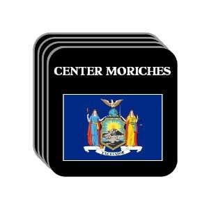 US State Flag   CENTER MORICHES, New York (NY) Set of 4 Mini Mousepad 