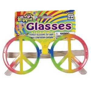  Hippie Peace Sign Glasses Beauty