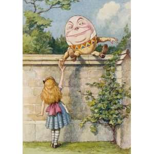  Wentworth Wooden Puzzles Alice and Humpty Dumpty (250 pc 