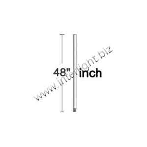 WESTINGHOUSE 77529 3/4? ID X 48? DOWN ROD, BRUSHED NICKEL 