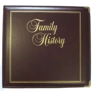  Executive Family History Binder, Burgundy