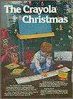 Crayola Christmas Gift Sets 1977 print ad / magazine advertisement, 2 