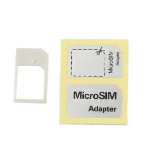 MicroSim Adapter for iPad 3G iPhone 4 4G Convert to SIM  