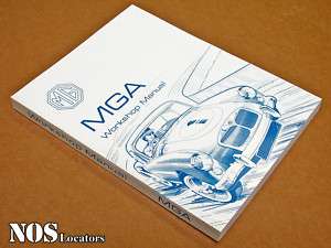 Complete MGA Factory Workshop Manual NOS Softbound.  