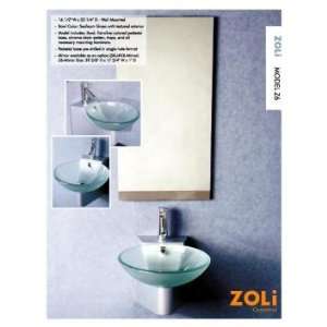    ZOLi Bath + Loft Series Mirror Stainless Trim