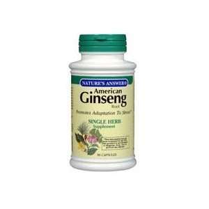 Ginseng Root American  Entered Twice 60 Capsules Health 