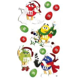 Candy Christmas Dimensional Scrapbook Stickers (MMJB007)