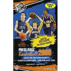  2006 Press Pass Basketball Factory Sealed Retail Box 