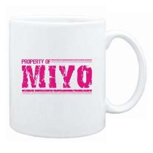 New  Property Of Miyo Retro  Mug Name 