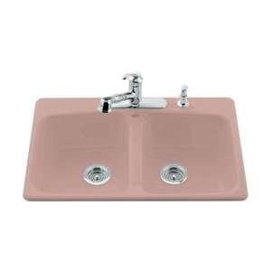 Kohler Brookfield Self Rimming Sink With 3 Hole Faucet Drilling K 5942 