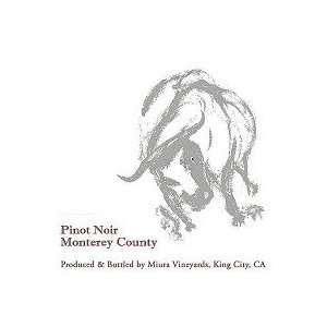  Miura Pinot Noir Monterey 2008 750ML Grocery & Gourmet 