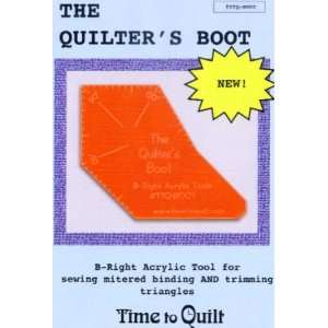  7275 NT The Quilter Booth By Time To Quilt Arts, Crafts 