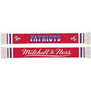  Mitchell & Ness New England Patriots Red White Vintage NFL 
