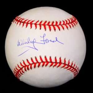  Whitey Ford Signed Autographed Oal Baseball Psa/dna 